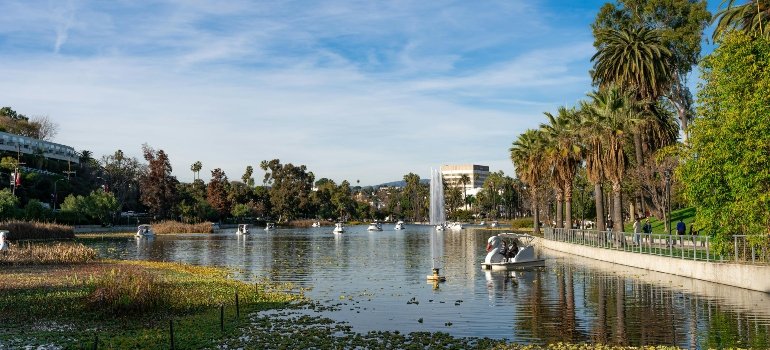 a park in Encino