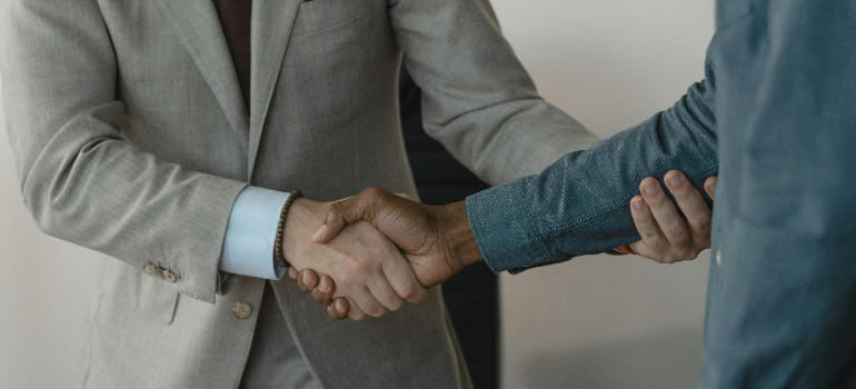 shaking hands