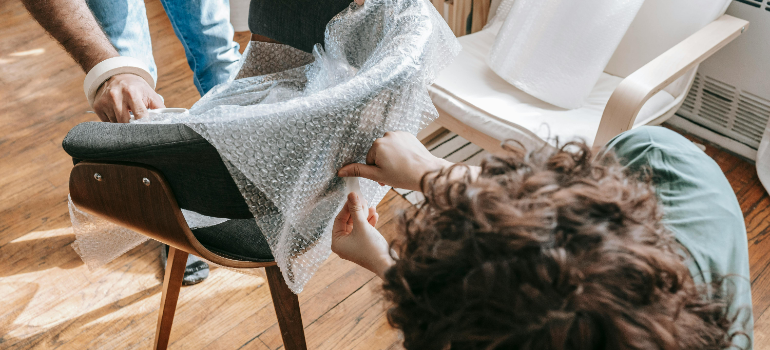wrapping furniture