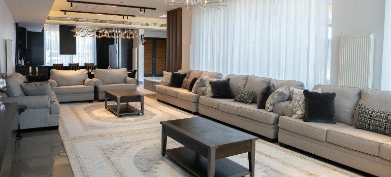 A Living Room in an Apartment