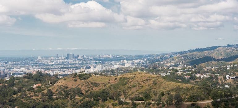 Panoramic View of Los Angeles from Griffith Park
