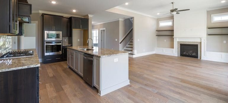 Room and Kitchen