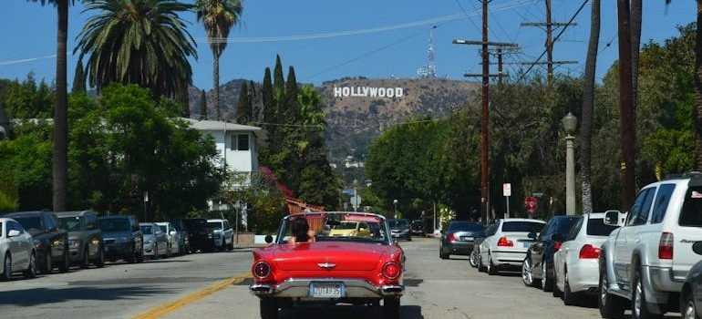 Red Car on the Road