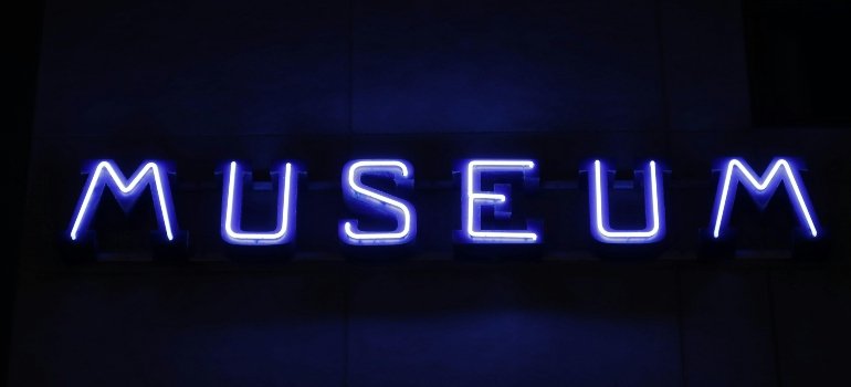 Neon art exhibit at the Museum of Neon Art (MONA) in Glendale, CA