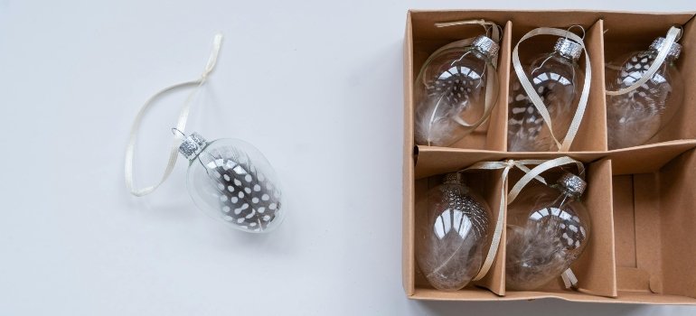 A Box of Christmas Balls