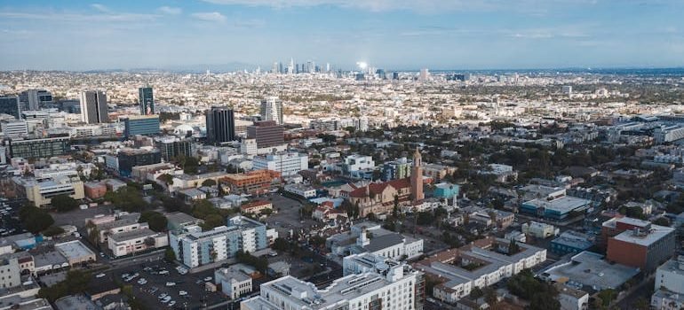 Aerial Photography of a City