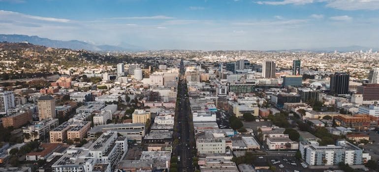Cityscape View from Above