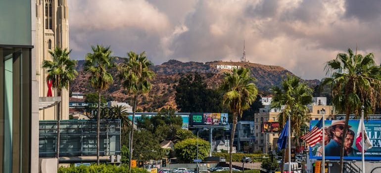 Iconic Hollywood Sign and Cityscape