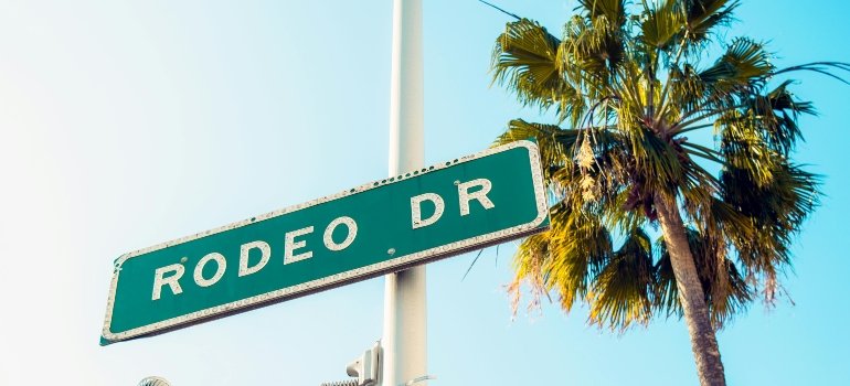 rodeo drive sign